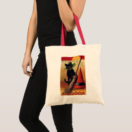  Halloween door Ellen Clapsaddle, Black Cat Tote Bag