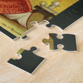  Halloween door Ellen Clapsaddle, Ghost Story Legpuzzel (Zijkant)