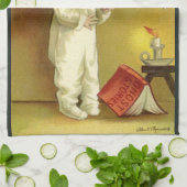  Halloween door Ellen Clapsaddle, Ghost Story Theedoek (Gevouwen)