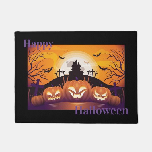 Halloween Doormat Deurmat (Voorkant)