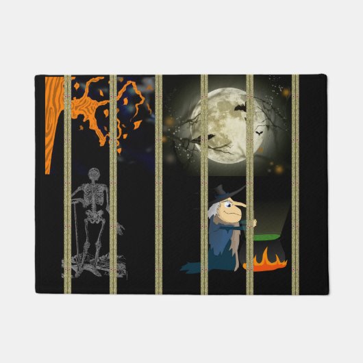 Halloween Doormat Deurmat (Voorkant)