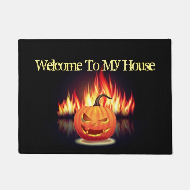 Halloween Doormat Deurmat (Voorkant)