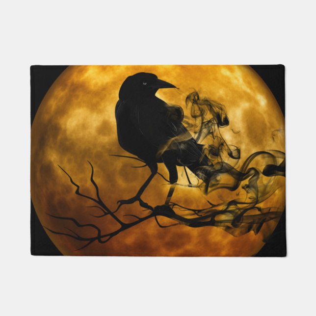 Halloween Doormat-Raven Deurmat (Voorkant)