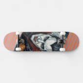 Halloween, dorstige vampier persoonlijk skateboard (Horizontaal)