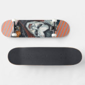 Halloween, dorstige vampier persoonlijk skateboard (Horizontaal)
