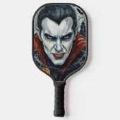 Halloween, Dorstige Vampier  Pickleball Paddle (Achterkant)