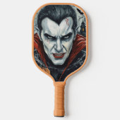 Halloween, Dorstige Vampier Pickleball Paddle (Achterkant)