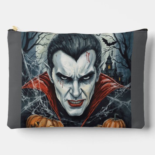 Halloween, Dorstige Vampier, Pompoenveld  Etui (Voorkant)