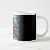 Halloween, Dorstige Vampier , Pompoenveld  Grote Koffiekop (Rechts)