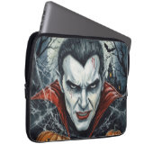 Halloween, Dorstige Vampier, Pompoenveld  Laptop Sleeve (Voorkant Rechts)