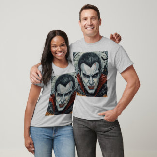 Halloween, Dorstige Vampier, Pompoenveld T-shirt