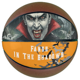 Halloween, Dorstige Vampier, Slagtanden in de Scha Basketbal