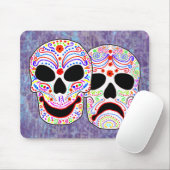 Halloween DOTD Comedy-tragedie schedels Muismat (Met muis)