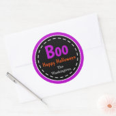 Halloween Douane Trick or Treat Feest Stickers (Envelop)