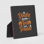 Halloween Double Double Toil and Trouble_1 Fotoplaat (Voorkant)