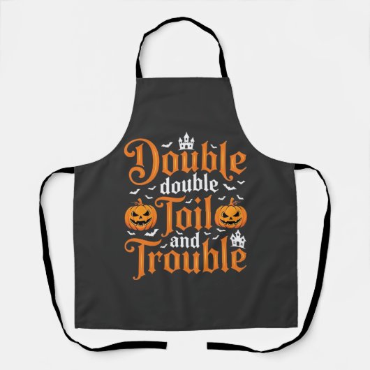Halloween Double Double Toil and Trouble_1 Schort (Voorkant)