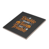 Halloween Double Double Toil and Trouble_1 Tegeltje (Zijkant)