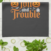 Halloween Double Double Toil and Trouble_1 Theedoek (Gevouwen)