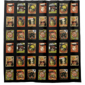  Halloween douchegordijn (Voorkant)