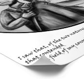 Halloween Dr. Jekyll and Mr. Hyde Gothic Art Print (Hoek)