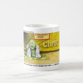 Halloween: Dr Leech heeft geen klanten Funny Gifts Koffiemok (Center)