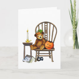 Halloween draagt Kaart