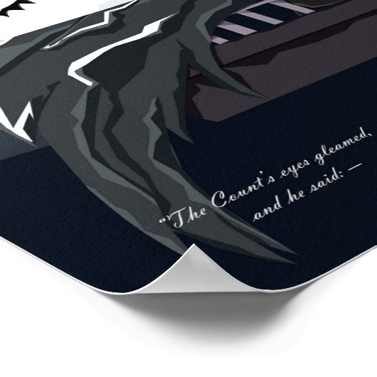 Halloween Dracula Art Print (Hoek)