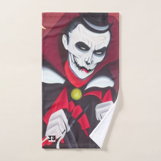 Halloween Dracula Bad Handdoek (Handdoek)