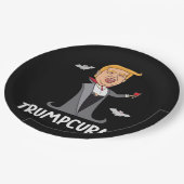 Halloween Dracula Funny Classic Papieren Bordje (Gekanteld)