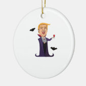 Halloween Dracula Grappig Keramisch Ornament (Links)