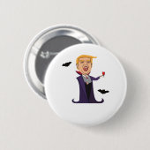 Halloween Dracula Grappig Ronde Button 5,7 Cm (Voorkant /achterkant)