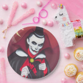 Halloween Dracula Papieren Bordje (Feest)