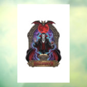 Halloween Dracula Rode Maan Vleermuizen Schedel_1 Raamsticker (Vel 3)