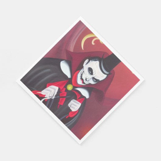Halloween Dracula Servet (Hoek)