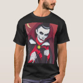 Halloween Dracula T-shirt (Voorkant)