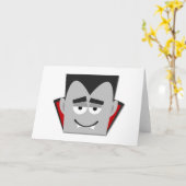 Halloween Dracula T-shirts en cadeautjes Kaart (Gele Bloem)