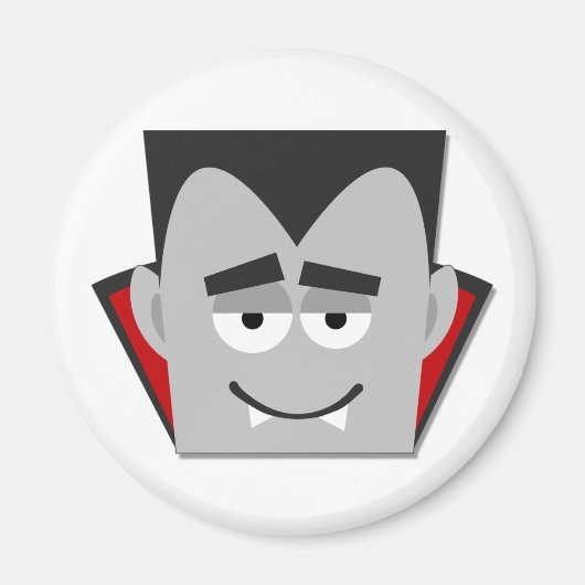 Halloween Dracula T-shirts en cadeautjes Magneet (Voorkant)