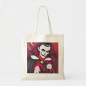 Halloween Dracula Tote Bag (Voorkant)