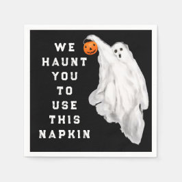 Halloween drank en cocktails servet