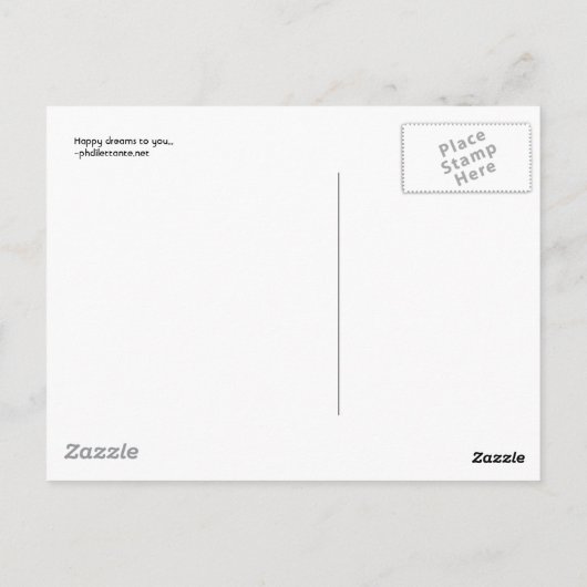 Halloween Dreams Briefkaart (Achterkant)