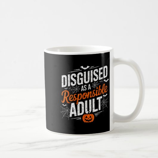 Halloween Dressed Up As A Resnsible Adult  Koffiemok (Rechts)