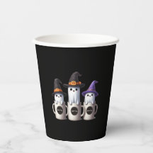Halloween - Drie schattige boo-jee geest