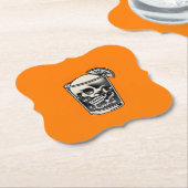 halloween drink coaster  kartonnen onderzetters (Gekanteld)