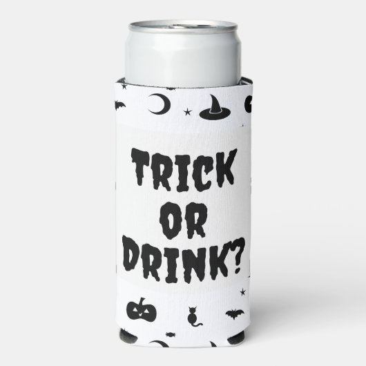 Halloween Drink koeler (Seltzer Voorkant)