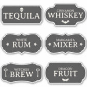  Halloween Drink Labels (Voorkant)