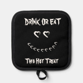 Halloween Drink of Eat Pot Holder Pannenlap