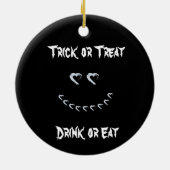 Halloween Drink of Eet Ornament (Achterkant)