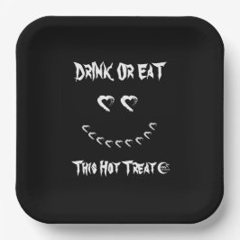 Halloween Drink of Eet Papier Bord