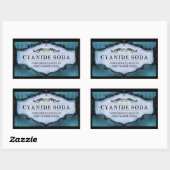 Halloween Drink of Treat Labels Groot - Scary Blue (Vel)