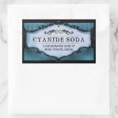 Halloween Drink of Treat Labels Groot - Scary Blue (Tas)